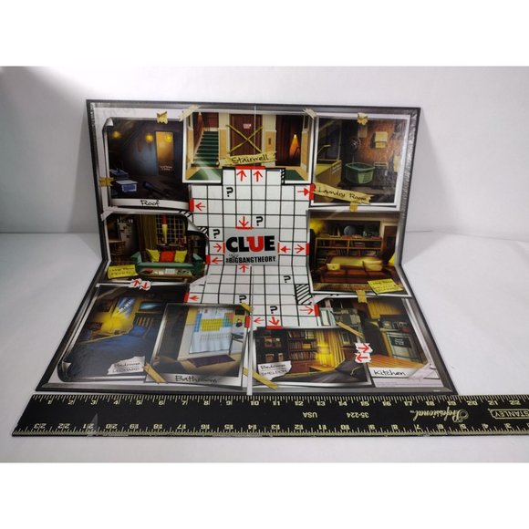 Clue The Big Bang Theory Edition Hasbro 2013 Mystery Board Game Complete - Picture 8 of 16